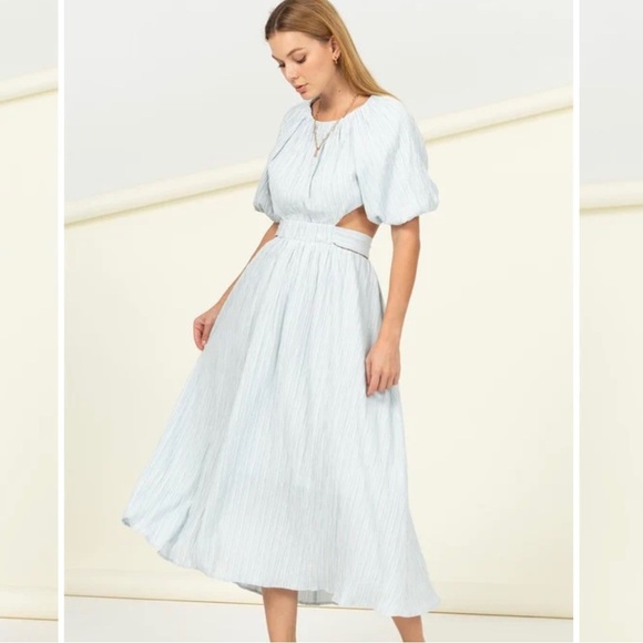 HYFVE Cutout Midi Dress - Picture 1 of 14